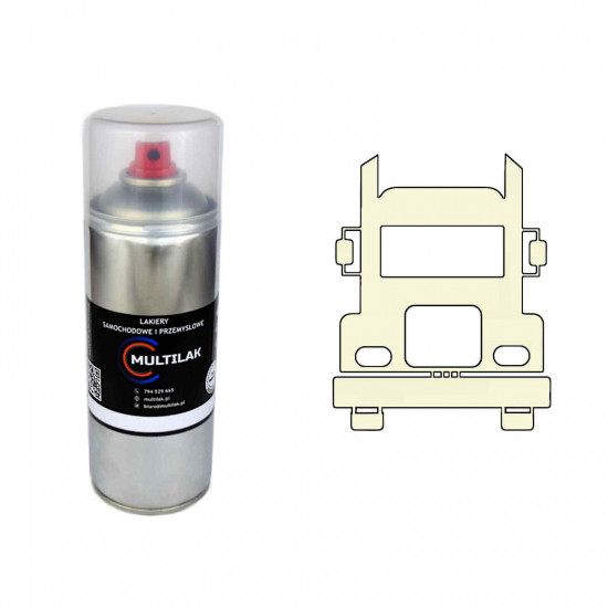 Lakier spray Daf 0393796-4078 Multilak 400ml aerozol do samochodów ciężarowych połysk