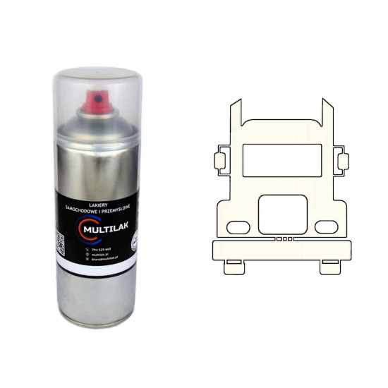 Lakier spray Daf 0393796 Multilak 400ml aerozol do samochodów ciężarowych połysk