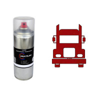 Lakier spray Man LK3A Multilak 400ml aerozol do samochodów ciężarowych połysk