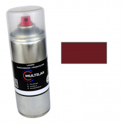 Lakier spray RAL 3004 Multilak 400ml POŁYSK do frontów meblowych, mebli