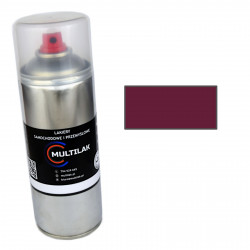 Lakier spray RAL 4004 Multilak 400ml POŁYSK do frontów meblowych, mebli