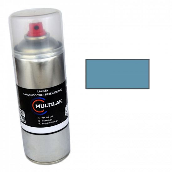 Lakier spray RAL 5024 Multilak 400ml POŁYSK do frontów meblowych, mebli