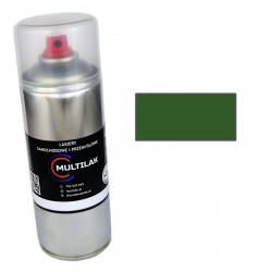 Lakier spray RAL 6002 Multilak 400ml POŁYSK do frontów meblowych, mebli