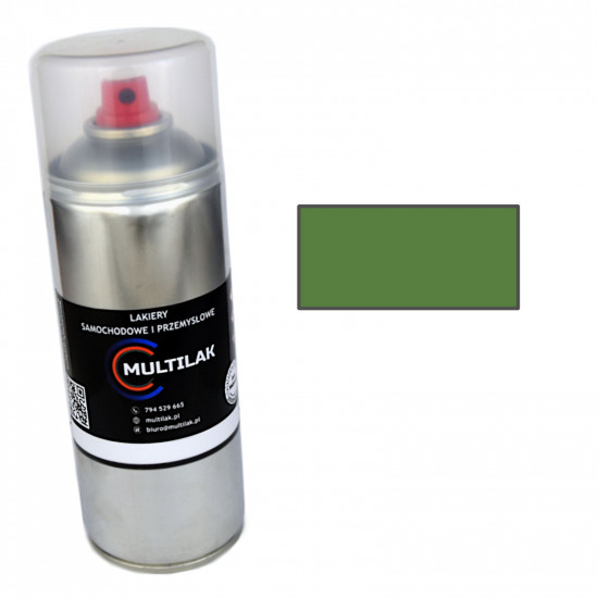 Lakier spray RAL 6017 Multilak 400ml POŁYSK do frontów meblowych, mebli