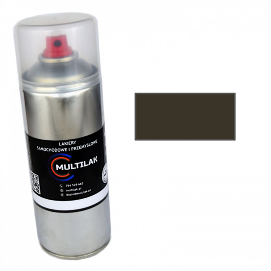 Lakier spray RAL 6022 Multilak 400ml POŁYSK do frontów meblowych, mebli