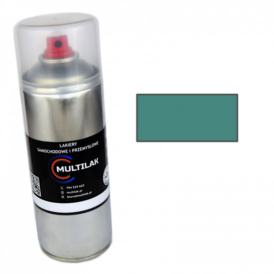 Lakier spray RAL 6033 Multilak 400ml POŁYSK do frontów meblowych, mebli