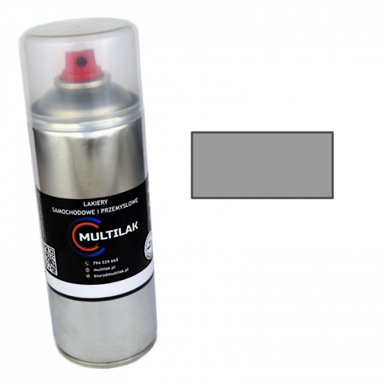 Lakier spray RAL 7004 Multilak 400ml POŁYSK do frontów meblowych, mebli