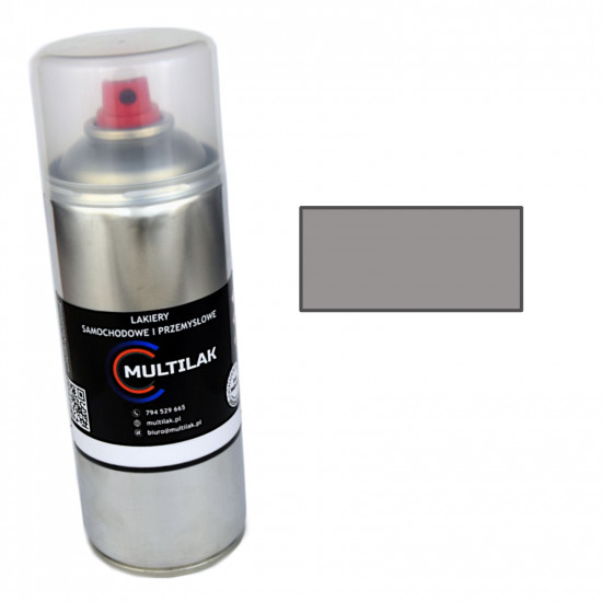 Lakier spray RAL 7036 Multilak 400ml POŁYSK do frontów meblowych, mebli