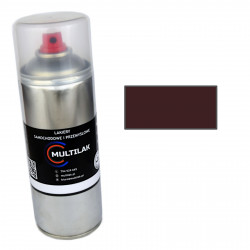 Lakier spray RAL 3007 Multilak 400ml MAT do frontów meblowych, mebli