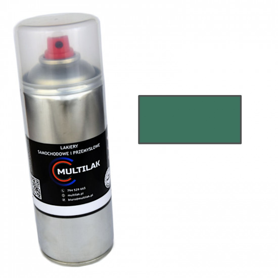 Lakier spray RAL 6000 Multilak 400ml MAT do frontów meblowych, mebli