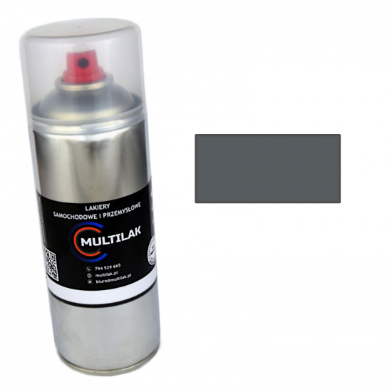 Lakier spray RAL 7012 Multilak 400ml MAT do frontów meblowych, mebli