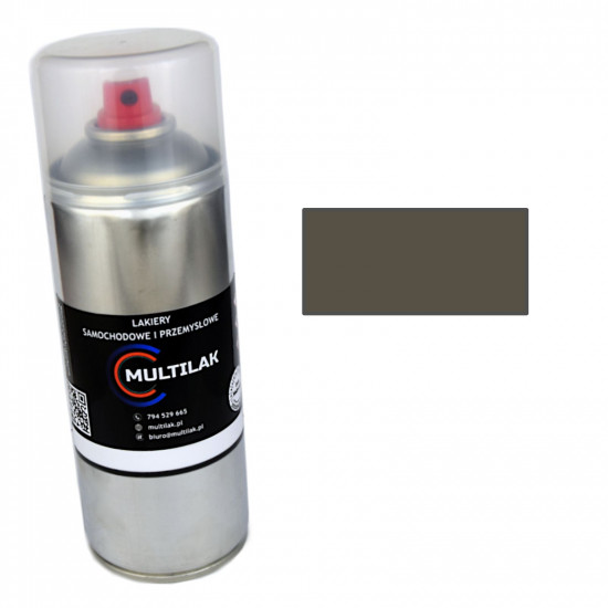 Lakier spray RAL 7013 Multilak 400ml MAT do frontów meblowych, mebli