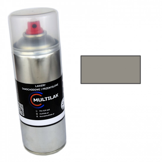 Lakier spray RAL 7030 Multilak 400ml MAT do frontów meblowych, mebli