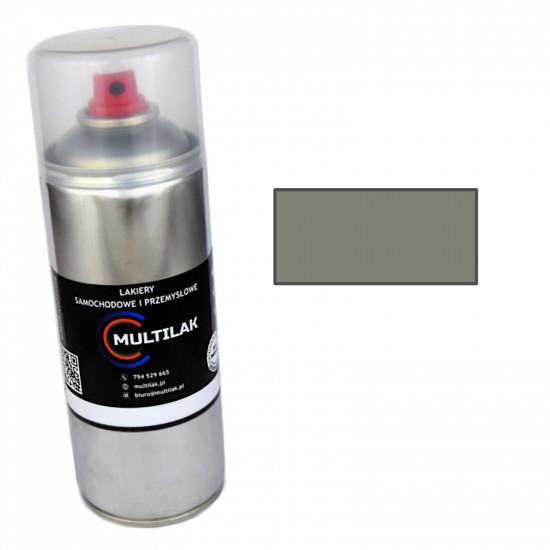 Lakier spray RAL 7033 Multilak 400ml MAT do frontów meblowych, mebli