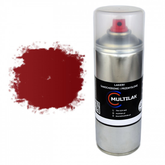 Lakier spray Suzuki ZCK Supreme RED Metalik aerozol MULTILAK 375ml