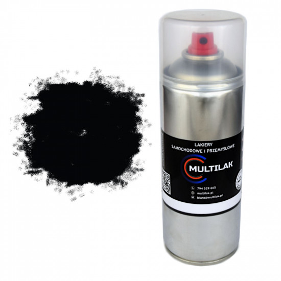 Lakier spray Audi LY9B SCHWARZ - aerozol MULTILAK 375ml